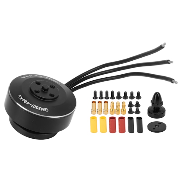 QX Motor CNC-bearbetad 680KV Snabb Vattentät EDF Extern Rotationsmotor för Multirotor Fjärrstyrd Drönare Cw