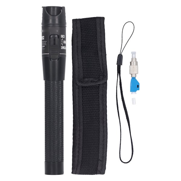 Visual Fault Locator 30km VFL Non Contact Fiber Light Test Penna med FC till LC-adapter