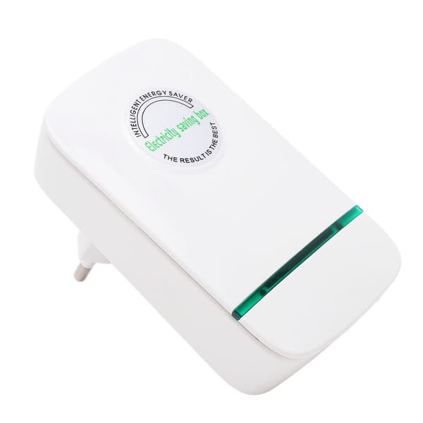 El Energibesparer Elsparbox Strømfaktorboks Balancerer Strømkilde Stabiliserer spænding 90-250V EU-stik