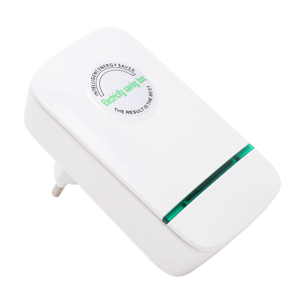 El Energisparare Elsparbox Strömfaktorsparenhet Balans Strömkälla Stabiliserar spänning 90‑250V EU-kontakt