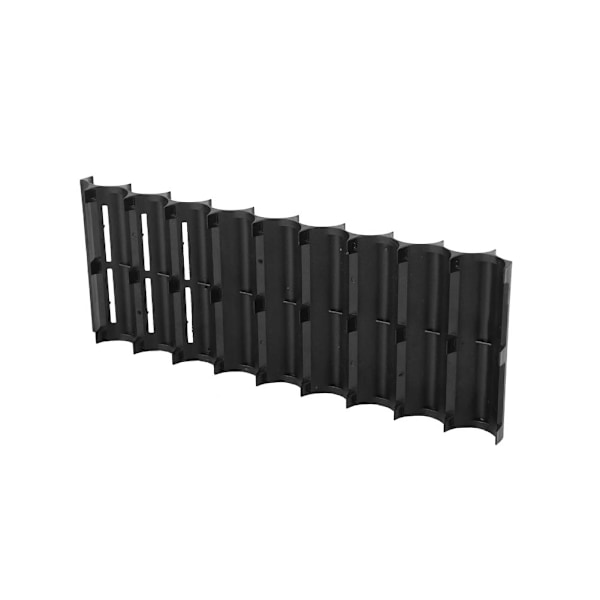 10 stk ABS-harpiks 18650 Lithium Batteri Afstandsbeskyttelse Beskyttelsesholder Cylindrisk Celleopbevaringsholder
