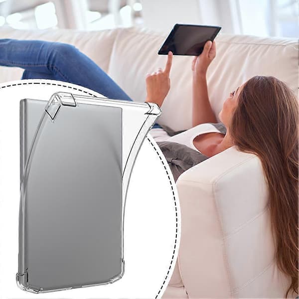 Kompatibel med Pocketbook Verse Pro E-boksskyddsfodral Klart Stötsäkert