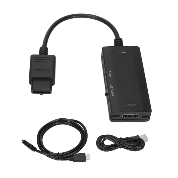 【NX】N64 til HD Multimedia Interface-omformer HD 1080P-adapter kompatibel for Game Cube for SNES