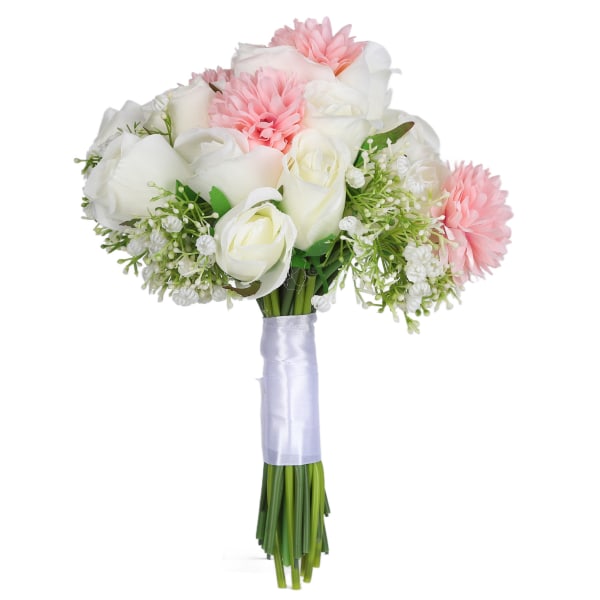 Blomsterholder ren elegant romantisk smuk brudebuket til kontor i soveværelset