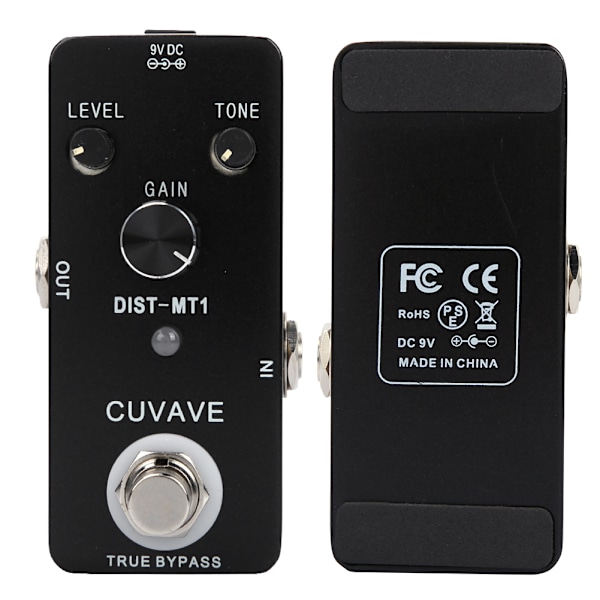 【NX】Distortion-MT1 Full Metal Shell Distortion Elgitarr Effektpedal True Bypass