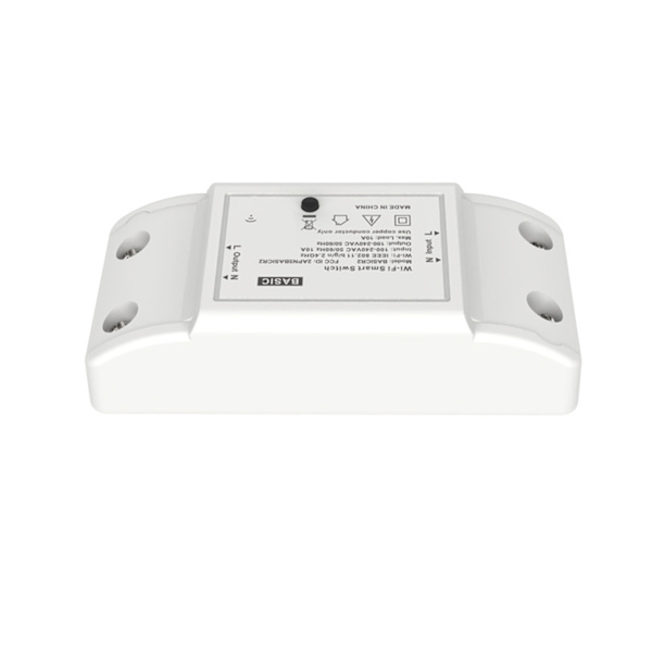 1st WiFi Smart Switch Röst App Fjärrkontroll 2200W Belastning Power Space Saving Smart Relay Switch för hushållsapparater