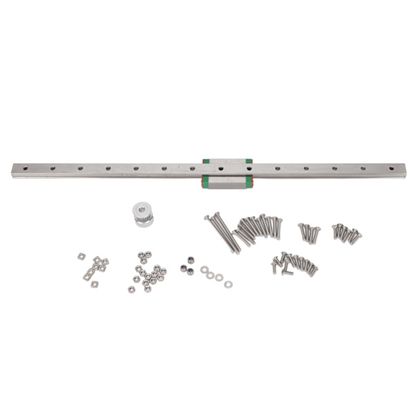 3D Printer Linear Rail X Axes Linear MGN12H Rail Upgrade Kit 3D-skrivartillbehör för Prusa Mk3s
