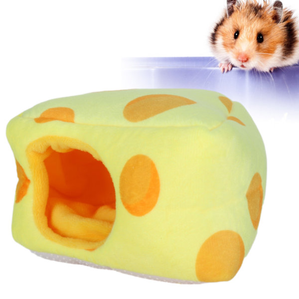 Ostformet Sødt Lille Dyre Sovehjem Soft Nest Varmt Sengbur til Hamster