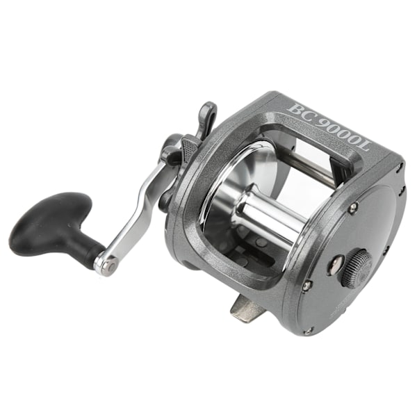 BC9000L Metal Trolling-kelarullat 3.6:1 Nopeus Baitcasting-kalastuskelarulla Vasenkätinen
