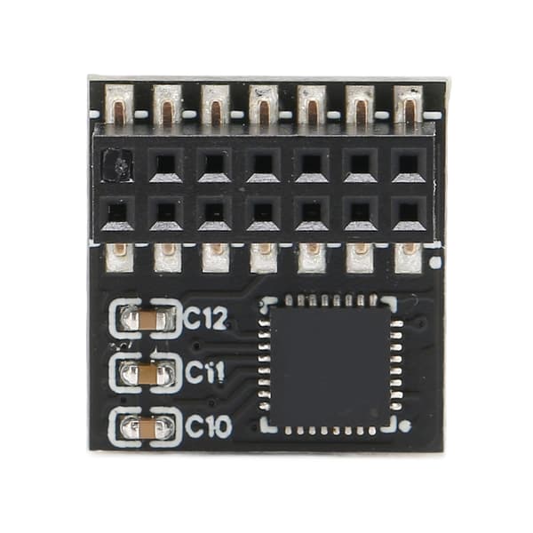 【NX】TPM 2.0 Modul 14Pin SPI TPM 2.0 Krypteringssikkerhedsmodul LPC Interface 14Pin TPM2.0 Modul til Windows til ASUS