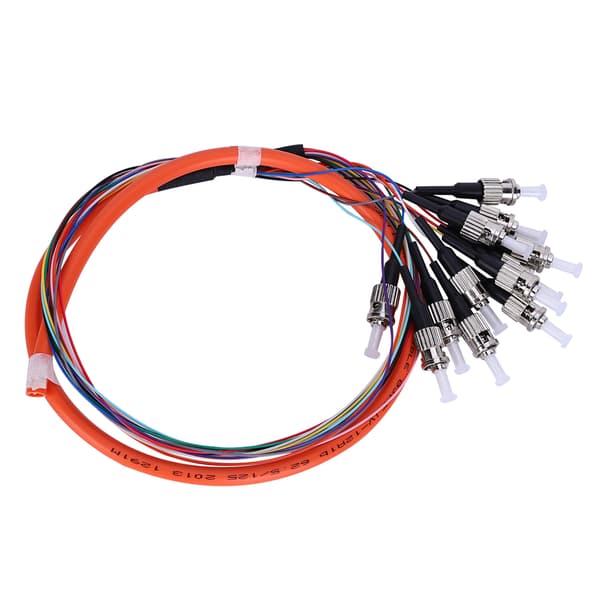 【NX】Fiber Pigtail Kabel 12 Kerner Multimode St UPC MM-0.9 til Netværkskommunikationssystem