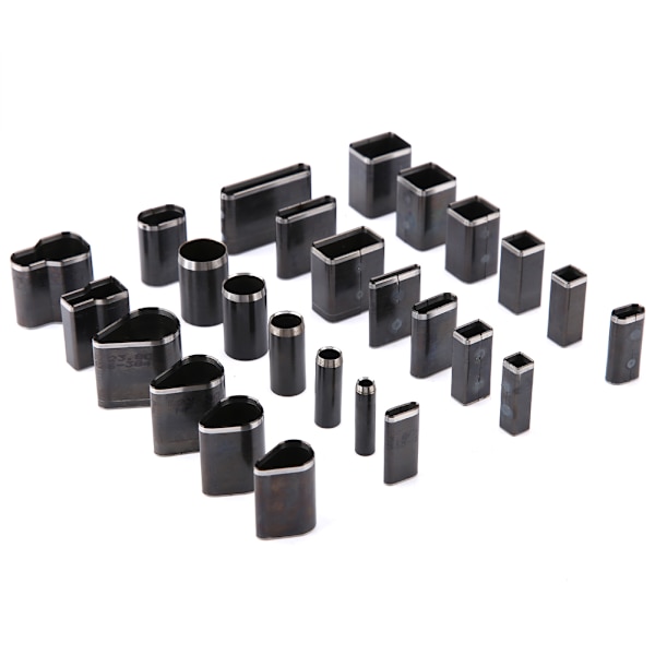 【NX】Multi-Shape Läderhålstansskärare Set - 26 delar
