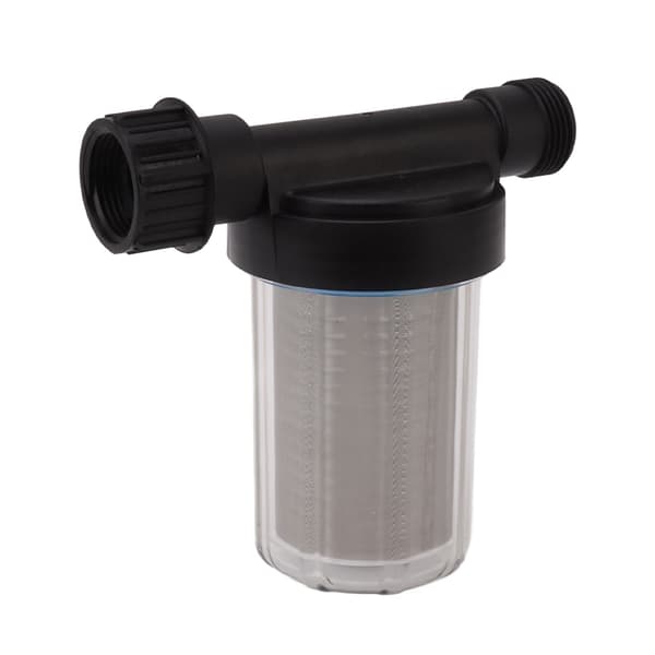 G3/4 Trädgårdsslangfilter Vattenpump Silfilter Rostfritt Stål Filterskärm Transparent Design Trädgårdsslang Sedimentfilter