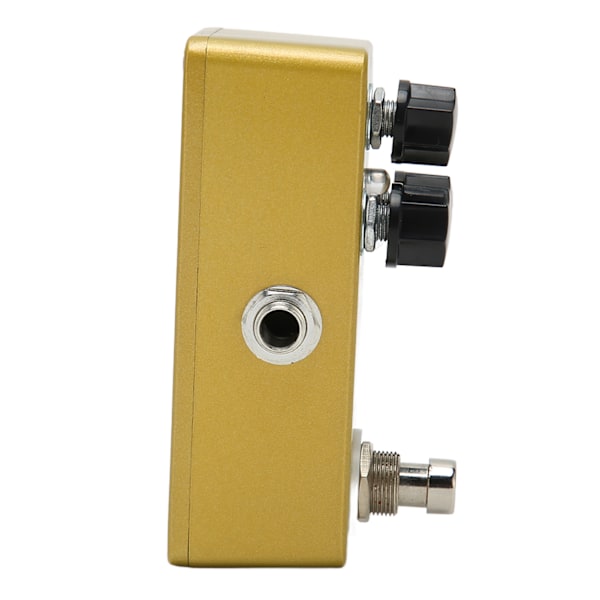 Overdrive Gitarreffekpedal i Aluminiumlegering Gullhest Overdrive Effekpedal med True Bypass for Elektrisk Gitar