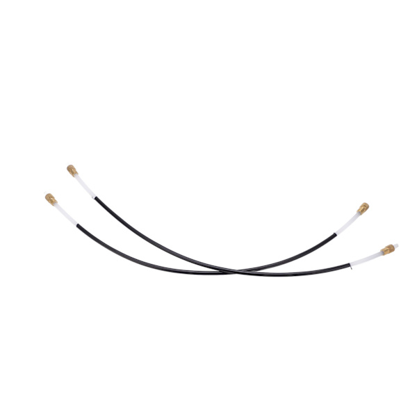 2 stk. Cello Svansreb Svansbånd Nylon Instrument Byttesæt Kit Sort