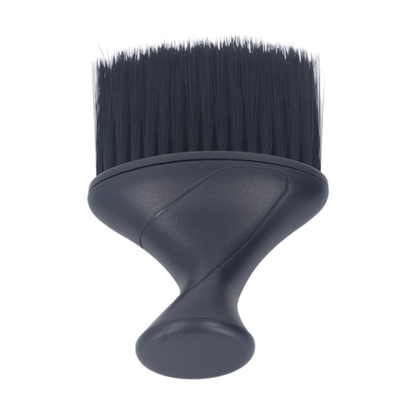 Halsbørste Rengjøringsbørste Svart Oblate Halshårbørste Myk Nylon Barber Duster Brush