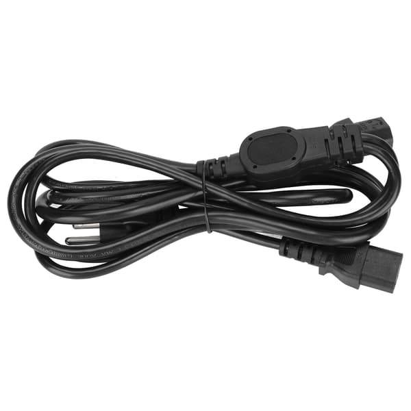 Computerstrømkabel 5-15P han til dobbelt IEC320 C13 hun Y-form PC-strømforsyningskabel US-stik 125-250V 2m / 6.6ft (JD3263)