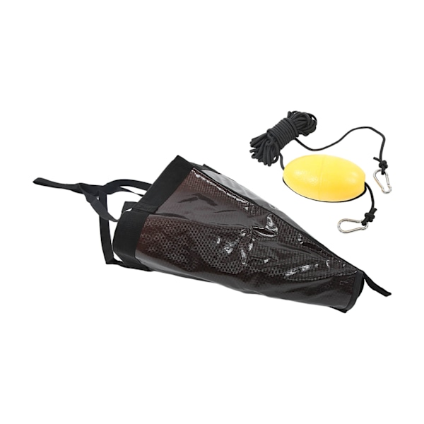 24 tum Sea Boat Anchor Float Sets Fishing Drift Sock Anchor för Lake River Ocean