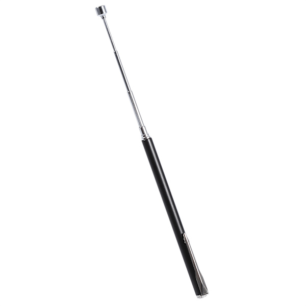 Bärbar Teleskopisk Lätt Magnetisk Pick Up Rod Stick Förlängande Magnet Handhållet Verktyg Svart