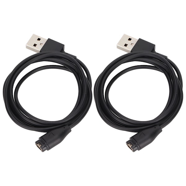 2st laddarkabel kompatibel för Fitbit Fenix ​​6X Smart Watch USB-laddarkabel Adapterbyte