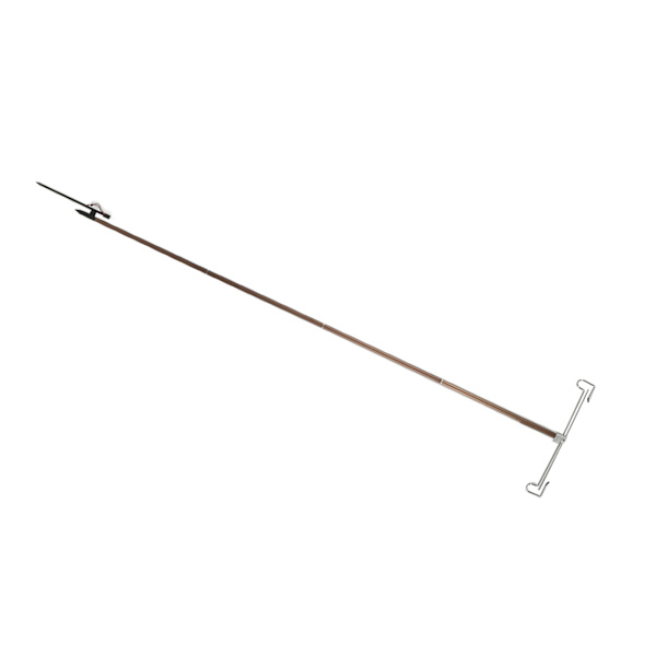 Camping Lygte Stang Foldbar Letvægts Aluminium Legering Udendørs Lanterne Stativ med Opbevaringspose til Picnic Fiskeri Kaffe