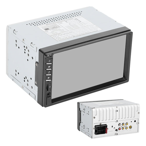 2Din auton MP5-soitin 7 tuuman kosketusnäyttö HD FM-radio Stereokaiutin Bluetooth handsfree