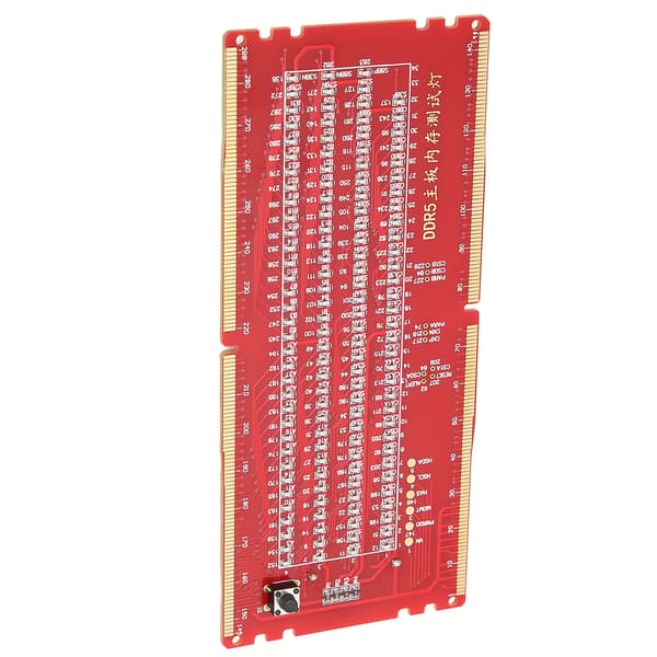 DDR5 Memory Tester Luminous Diode Säker Hållbar Stabil Desktop Minnestestare Kompatibel med minnesdatorreparation