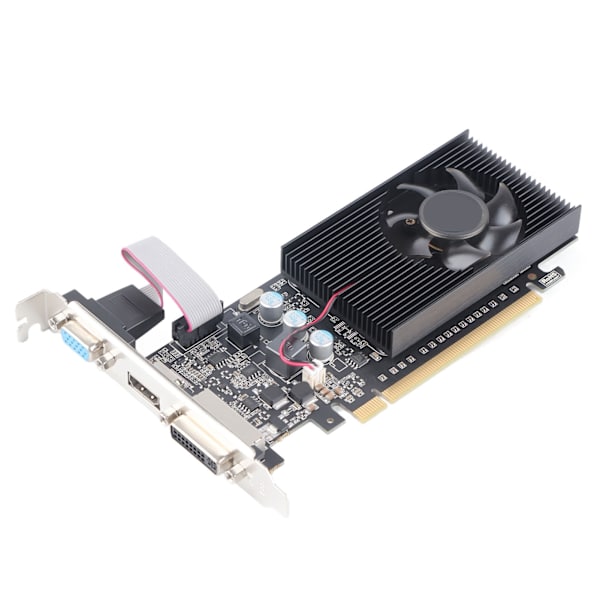 Näytönohjain 589MHz 1000MHz 2560x1600 Peligrafiikka HD Multimedia Interface DVI VGA Interface GT210 1GD3 64BIT