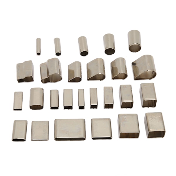 26 Shape Hollow Punch Cutter Set Höghastighetstål Läder Die Cutter Hollow Punch Cutter Tool för gör-det-själv läderhantverk