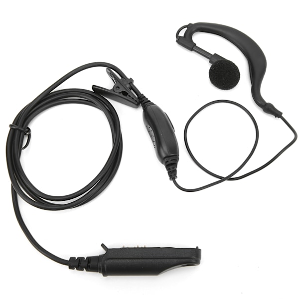 Tovejsradio vandtæt headset med mikrofon C Form Enkelt Headset til BFUV9R BFA58 BF9700 BFUV 9R Plus