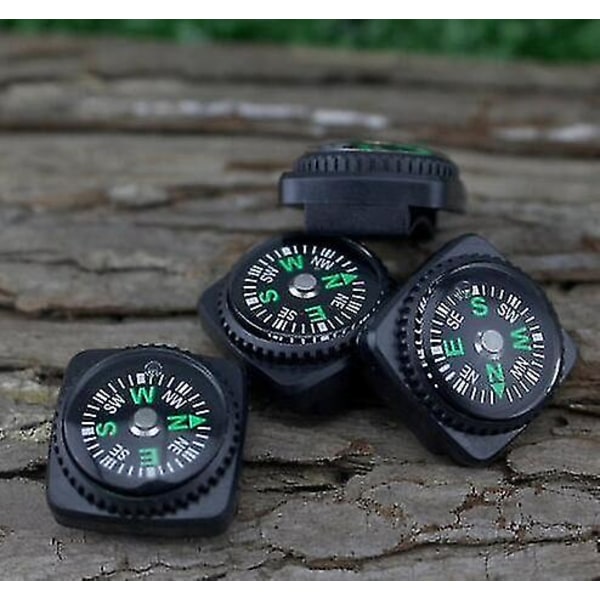 10 ST Watch Kompass Mini Bärbar nödöverlevnadsnavigering