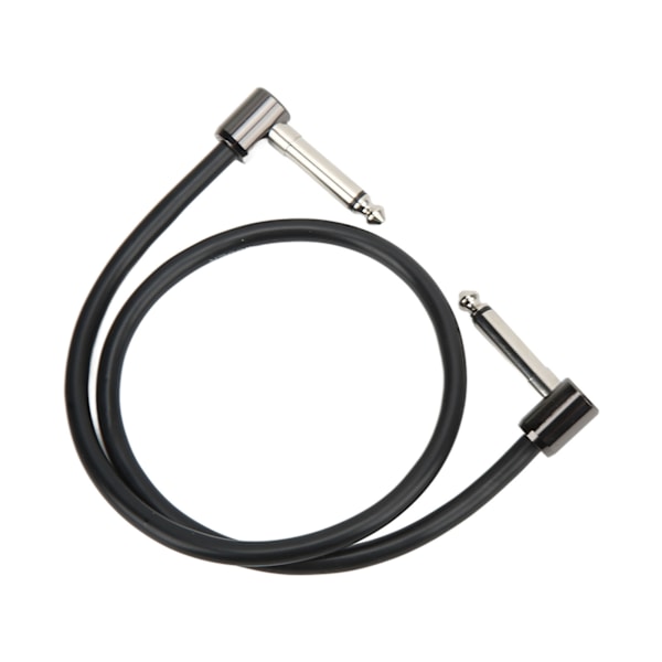 FC‑20 Effektkabel rätvinkelkontakt Akustisk gitarr Patch Pedalsladd Ljudtillbehör 50 cm