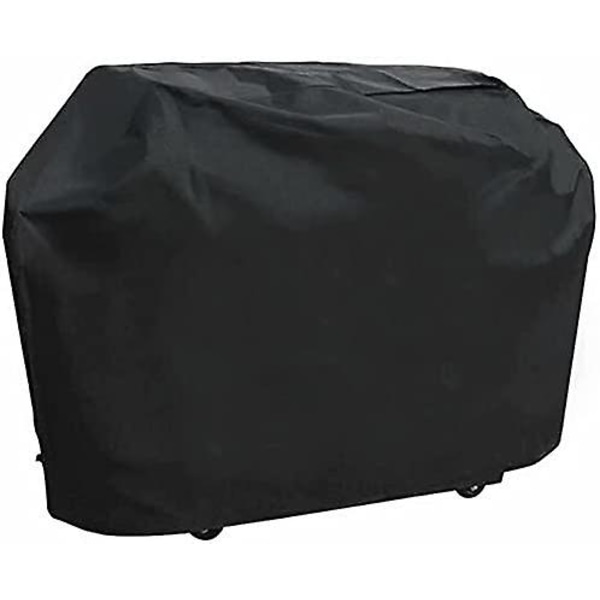 Cover Cover Gasgrill Vattentätt BBQ- cover Presenning för Weber, Brinkmann, Char Broil, Holland och Jenn Air - Svart (145) Black 165*65*120cm