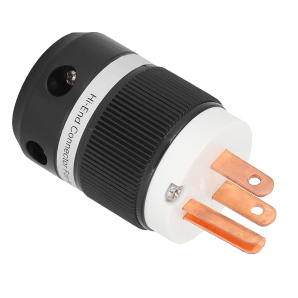 Monosaudio M130 Audio Strømstik Ren Kobber AC Audio Strøm Hanstik US Stik 15A 250V