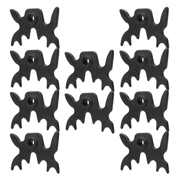 10 kpl Biljardikepin pää SlipOn Moosehead Bridge Head Antlers Rod Stick Poolställ