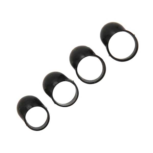 4 stk Tungetromme Fingerplukker i forskjellige størrelser Perfekt passform Plastsement Handpan Fingerskydd for slagverk