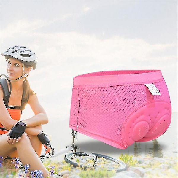 Cykelunderkläder Dam Sporttights Shorts Röd M