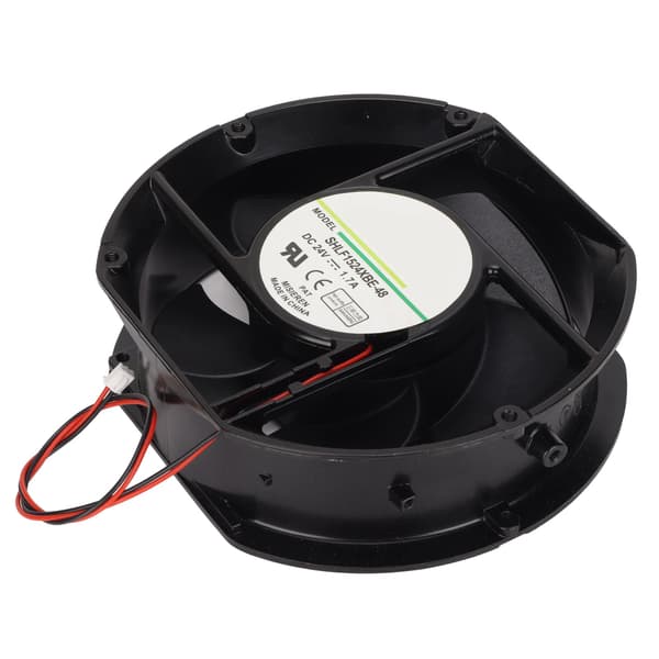Køleventilator Dobbelt Kugle Aksial Køleplade Støjsvag Køleventilator til DIY Køling Ventilation Maskiner Husholdningsapparater 24V