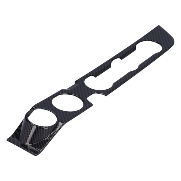 Konsoll AC Switch Panel Trim Karbonfiberstil Dekorasjonserstatning Kompatibel med Tacoma 2016-2020 LHD