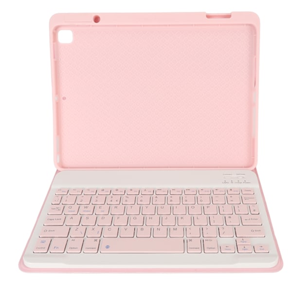 Tabletin näppäimistö UK-asettelu BT-yhteys 10 metriä Ohjaus Suojaava Kotelo Langaton Näppäimistö IOS Tablet Air 3 Pro 10.5 tuumaa Vaaleanpunainen
