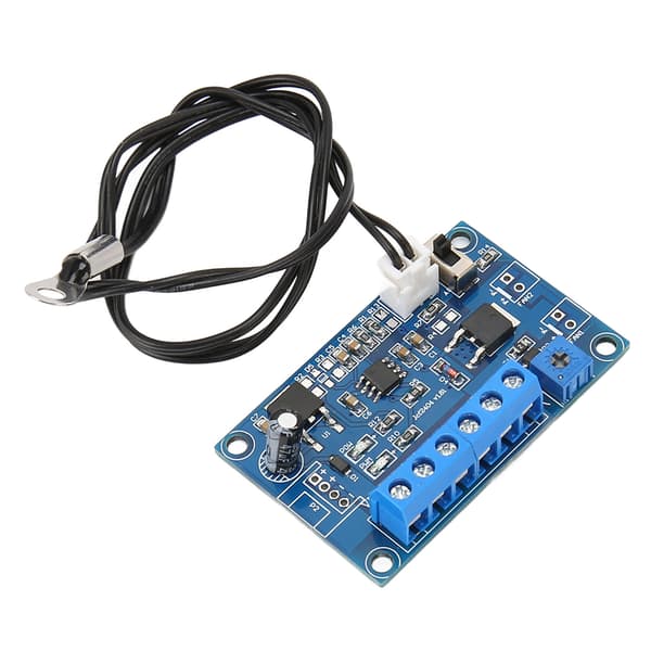 【NX】PWM Viftehastighetskontroller 50 cm Kabel Justerbar eller Fast Modus PC Viftehastighetskontroller for 12V/24V 2 3 4-leder Vifte