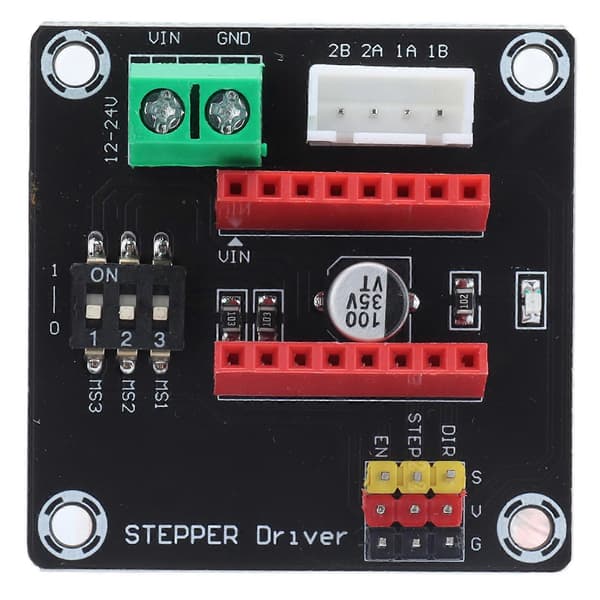 Driverudvidelseskort til 3D-printer 42 stepmotorer Elektroniske komponenter 8825/A4988