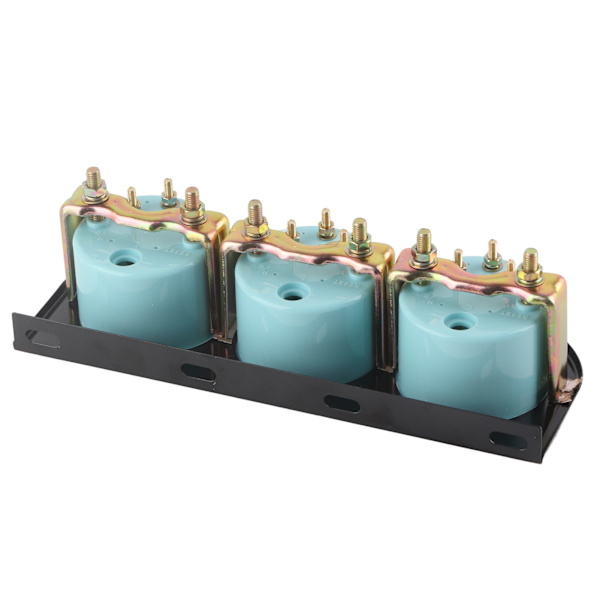 Universal Bil Triple Gauge Kit Vandtemp+Volt+Olietryk Måler 52mm Instrument
