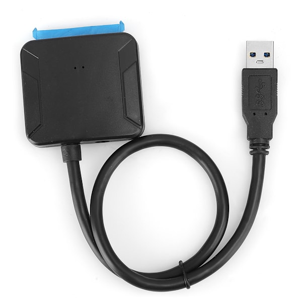 SATA till USB 3.0-kabel 2,5/3,5 tum Square HDD SSD-hårddiskkonverterare linjeadapter