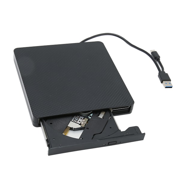 Ekstern CD DVD-drev 5 Gbps USB 3.0 Type C CD DVD RW-drev til bærbar computer stationær computer PC til Windows til Linux til OS X