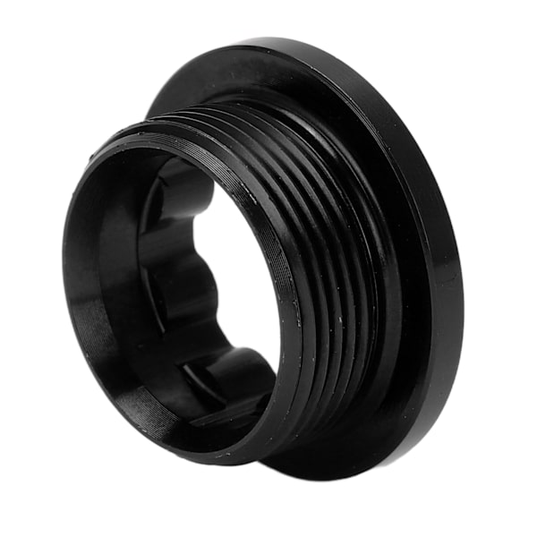 RISK 20 mm Cykelkrankbeskyttelsesskruehætte Aluminiumlegering M20 Cykelkrankarm Fastgørelsesskrue til Road Mountain BikeM20, Beskyttelsesskrue til Torx-skrueform, sort