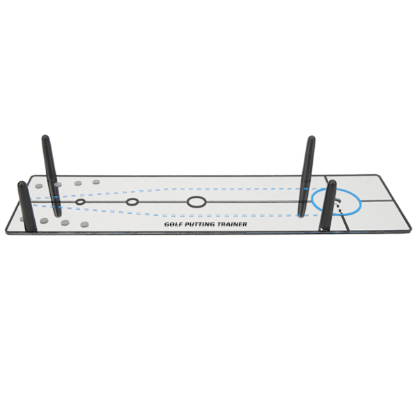 Golf Putting Alignment Spejl Bærbar Putting Hjælp Putting Spejl Træningshjælp Akryl Golf Putting Spejl