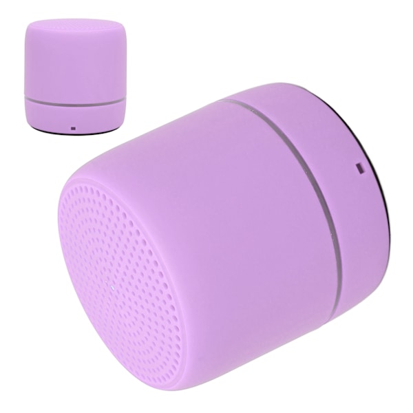 Bluetooth 5.0 Mini-kaiutin Selkeä Stereo Rikkas Basso Kannettava Langaton Kaiutin Ulkokäyttöön Violetti