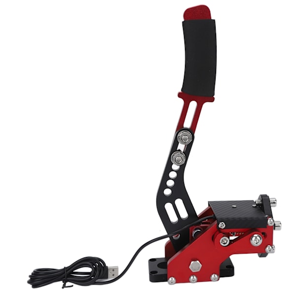 64 Bit PC USB Linear Game Handbroms SIM för Logitech G27 G25 G29 T500 T300 FANATECOSW LFS DIRT Röd Svart