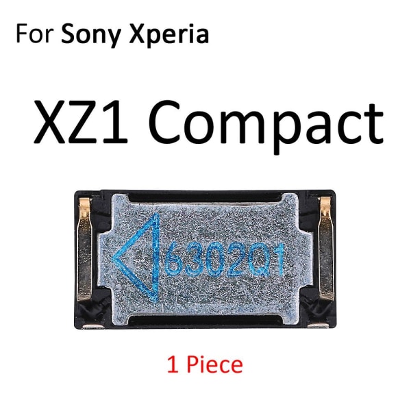 Top Ear Speaker Receiver Öronsnäckor för Sony Xperia Xz3 Xz2 Xz1 Xzs Xz Xa2 Xa1 Xa Ultra Plus Premium Kompakta reservdelar XZ1 Compact